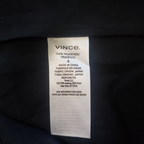 Vince NWT Twist Front Side Split Midi Dress - Picture 12 of 12